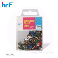 50pcs Color Painted Thumbtacks Of Stationery